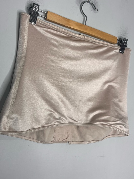 Leonisa Slimming Waist Cincher Corset with Latex, Beige/Champagne, size XL - Picture 7 of 14